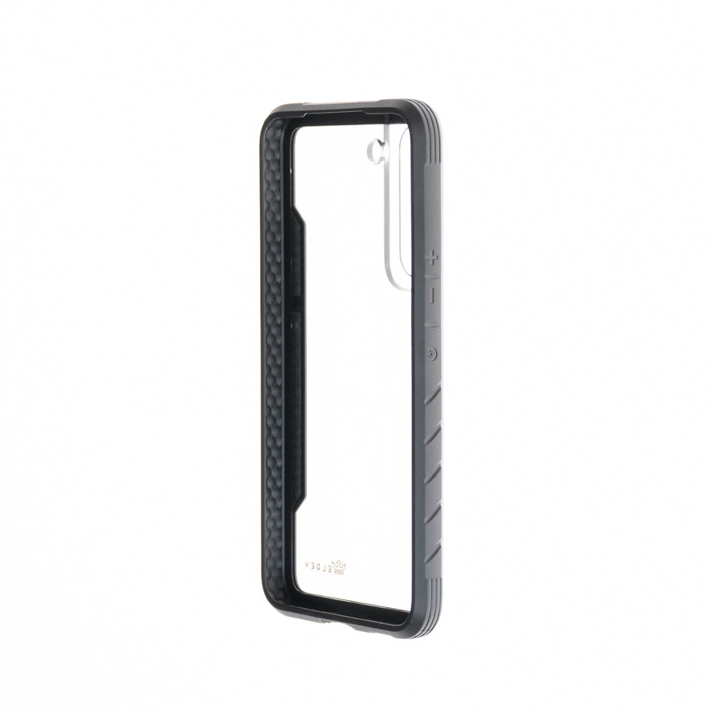 estuche proteccion el rey defense samsung s22 plus color gris / negro