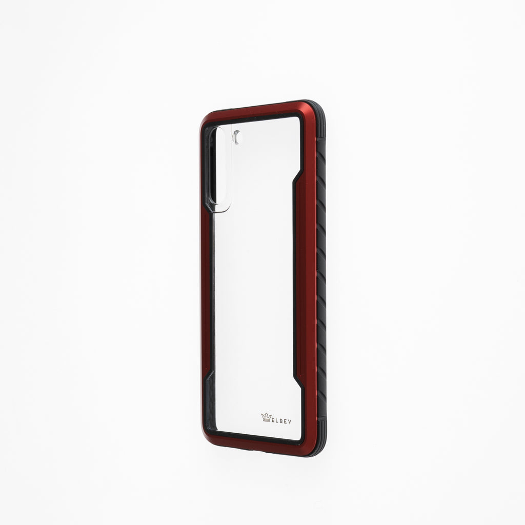 Estuche proteccion el rey defense samsung s22 plus color rojo