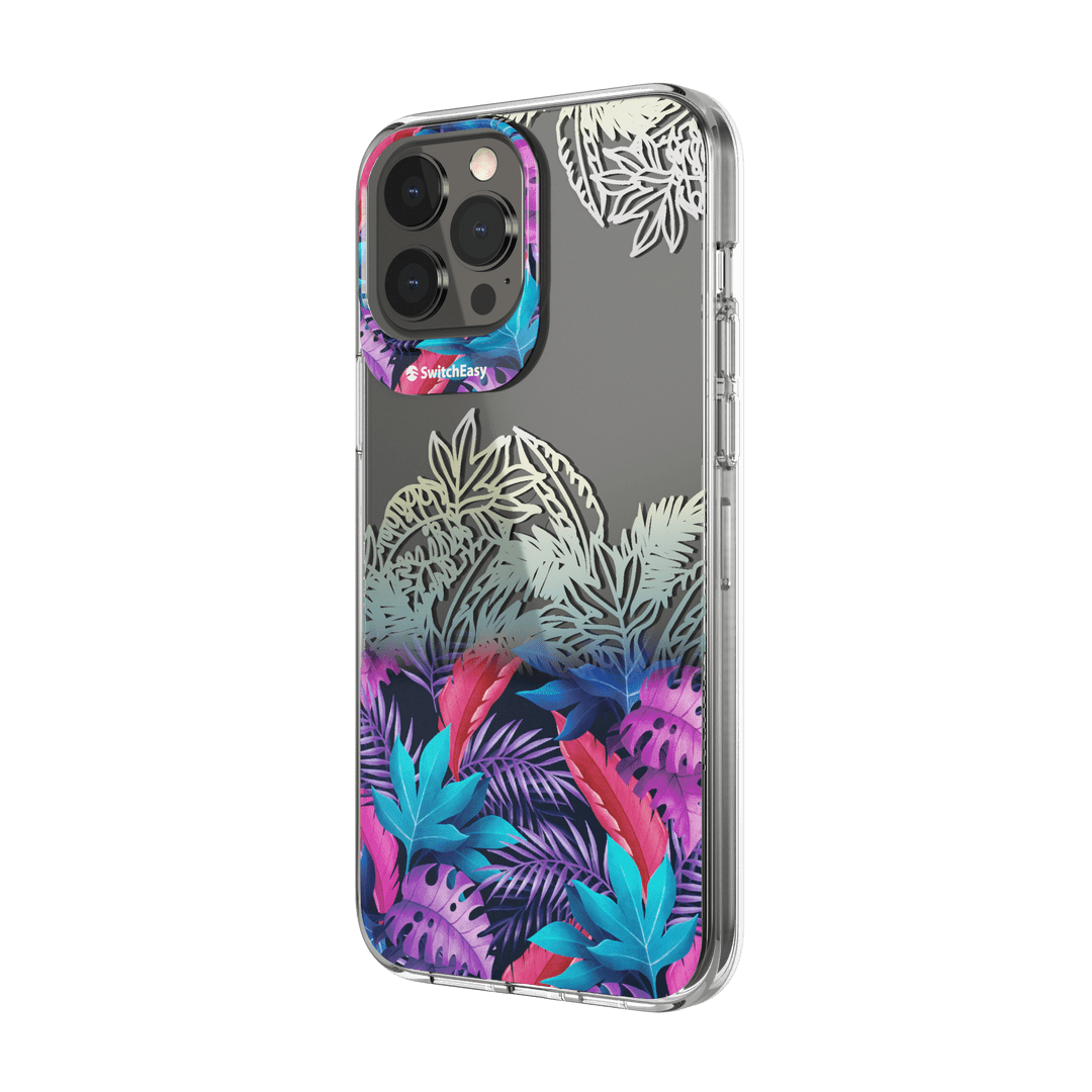 Estuche clasico switcheasy artist double in mold decoration 13 henri rousseau color rosado