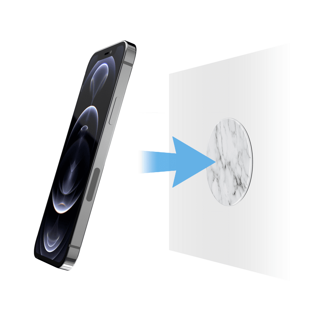 Switcheasy Magsafe Magpoka Magnetic Wall Mount Case / Marble