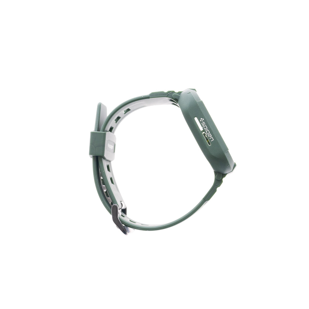 Spigen Rugged Armor Pro Case (Bumper & Wristband) 40mm 41mm Moss Green