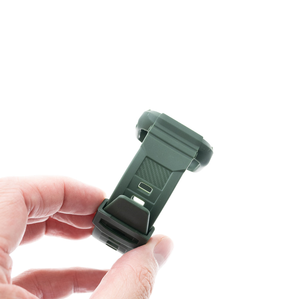 Spigen Rugged Armor Pro Case (Bumper & Wristband) 40mm 41mm Moss Green
