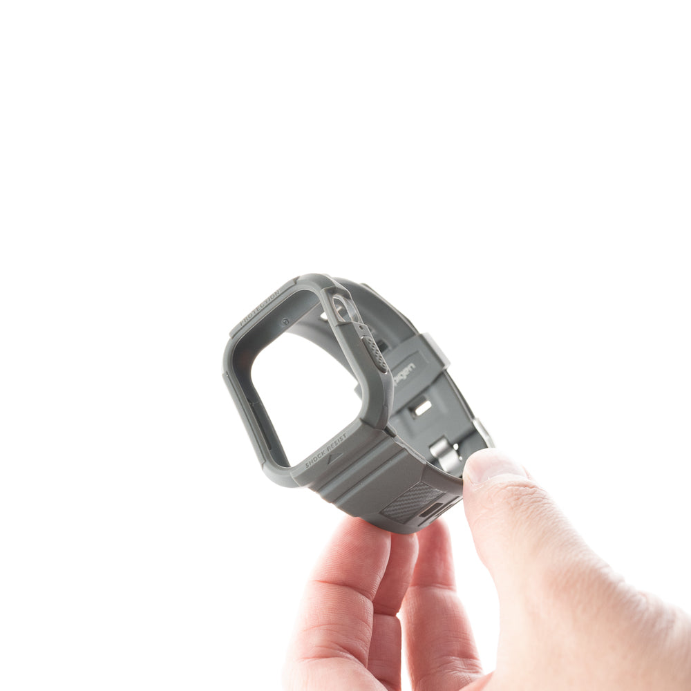 Spigen Rugged Armor Pro Case (Bumper and Bracelet) Watch 40mm 41mm Color Gray