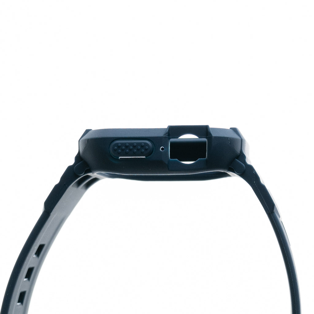 Spigen Rugged Armor Pro Case (Bumper & Wristband) 40mm 41mm Blue