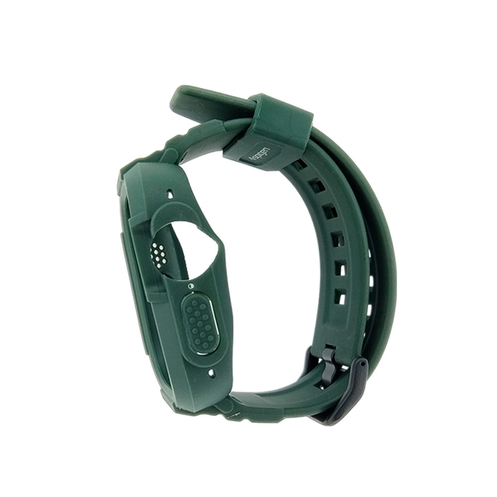 Accesorio spigen pulsera apple watch 49mm rugged armor pro color verde militar