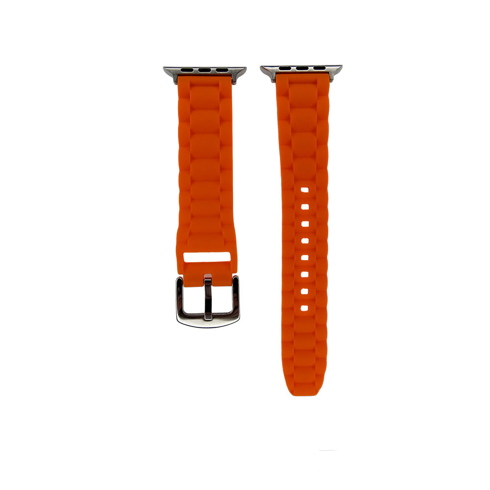 Accesorio spigen pulsera apple watch 49mm exquisite compatible con 42/44/45 mm color naranja