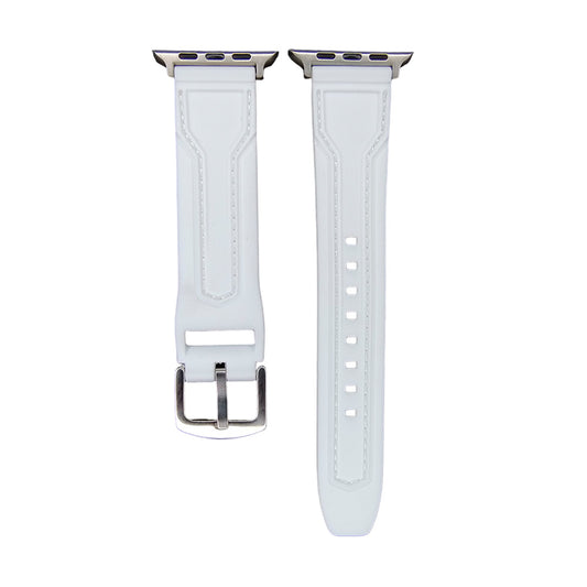 Spigen accessory bracelet apple watch 49mm silicone compatible with 42/44/45 mm white color