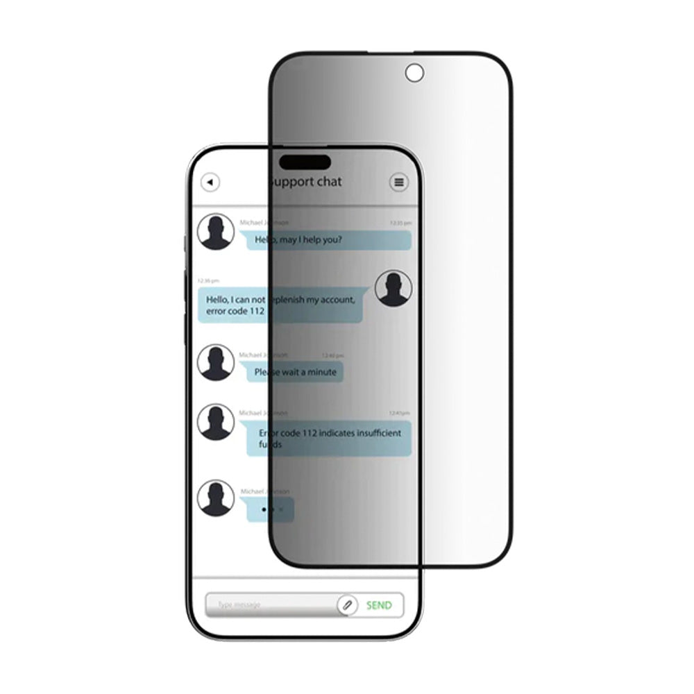 Accesorio mageasy vidrio templado iphone 15 plus vetro privacy color transparente