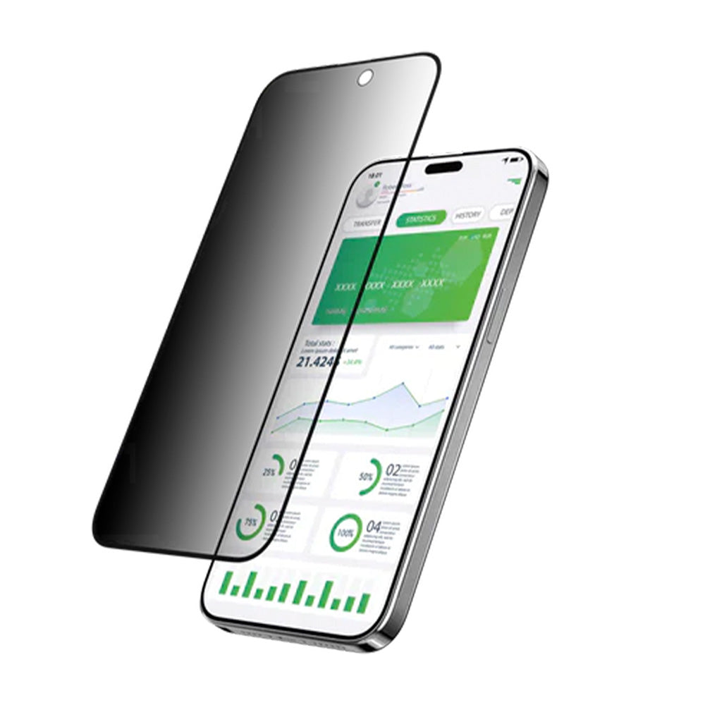 Accesorio switcheasy vidrio templado iphone 15 pro vetro privacy color transparente