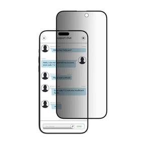 Accesorio switcheasy vidrio templado iphone 15 plus glass privacy color transparente
