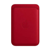 Accesorio apple wallet con magesafe color red