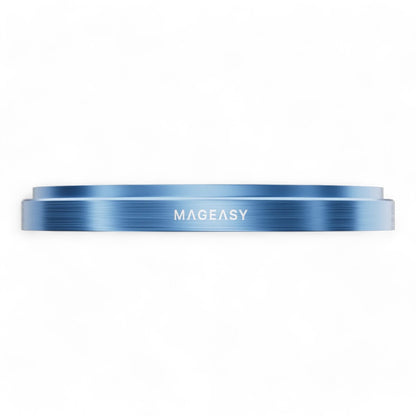 Accesorio mageasy vidrio templado camara iphone 16 lenz sapphire lens protector for 2024 iphone 2 lenses / 2 lenses large color azul