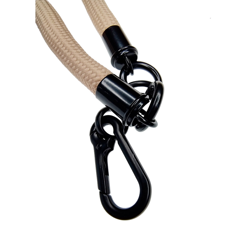 Accesorio el rey strap 8mm 1.2 m largo con sujetadora new con colgador de llaves y audifonos  color beige