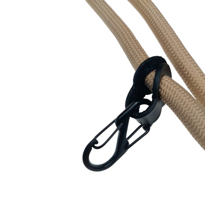 Accesorio el rey strap 8mm 1.2 m largo con sujetadora new con colgador de llaves y audifonos  color beige