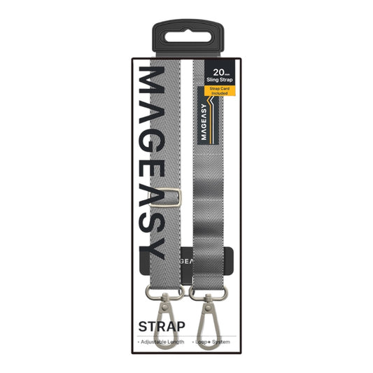 Switcheasy Strap Accessory 20mm For Any Cell Phone Color Grey