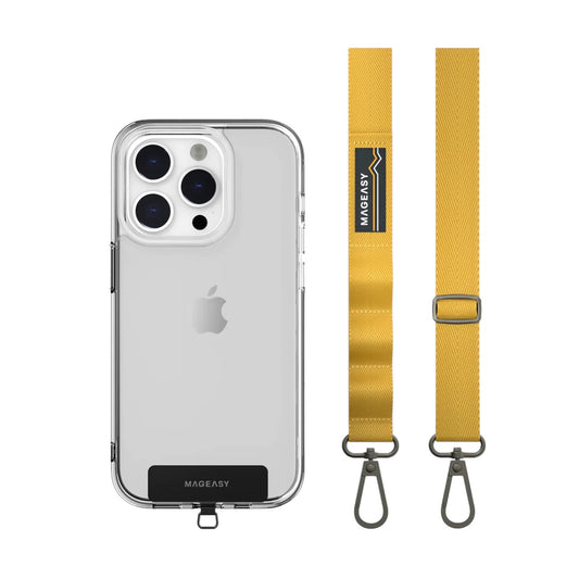 Accesorio Switcheasy Strap 20 Mm Para Cualquier Celular Color Amarillo DIGITALSHOP