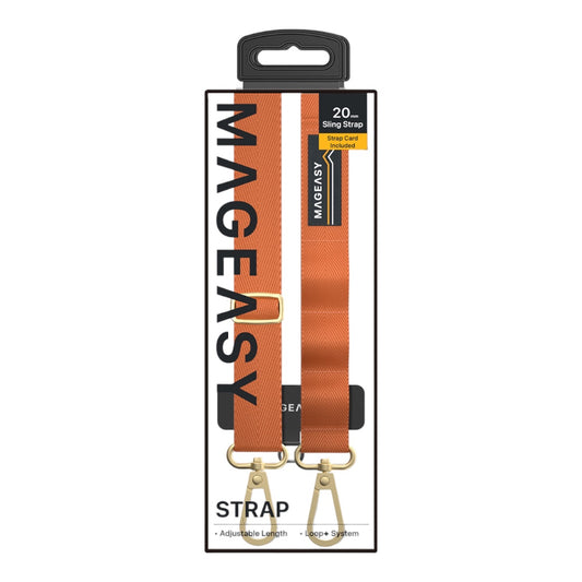 Switcheasy Strap Accessory 20mm For Any Cell Phone Orange Color