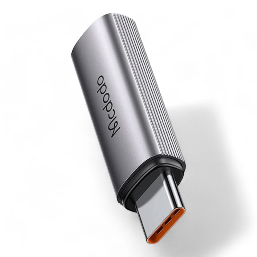 Adaptador mcdodo lightning ca ot-5990 connector lightning to usb-c mcdodo ot-5990 pd 36w color gris