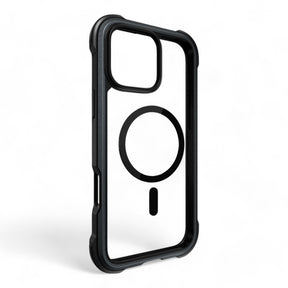 Estuche switcheasy odyssey iphone 16 pro odyssey m rugged utility protective case metalic black  color negro