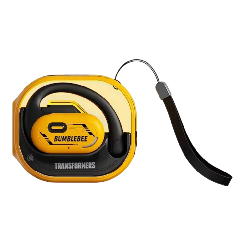 Audifonos Transformers Optimus Prime Wire Less Modelo Tf-t15 Color Amarillo