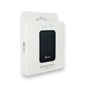 Bateria 1hora carga rapida portatil 5000mah 10.5w max color negro