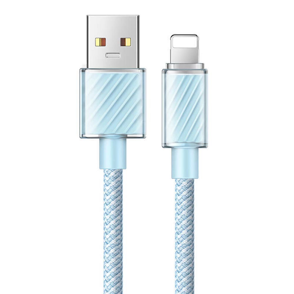 ca-3641 1.2m largo iphone usb a lighting 3a color azul