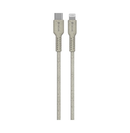 Organic typec devia cable option 5 cable c to lightning color beige