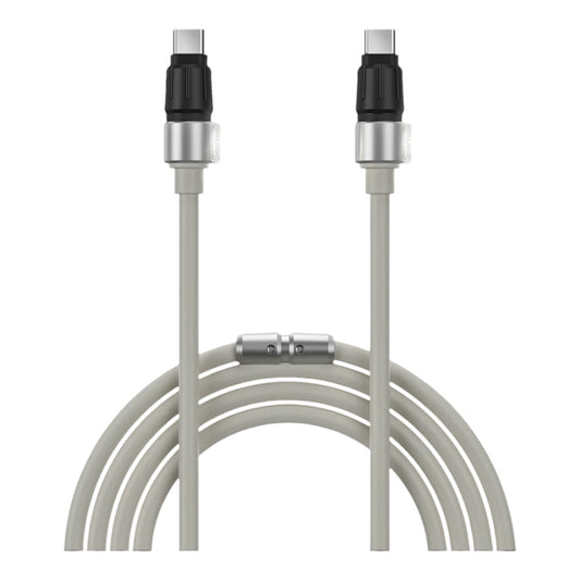 Cable sharge tipo c phantom cable c to c color blanco