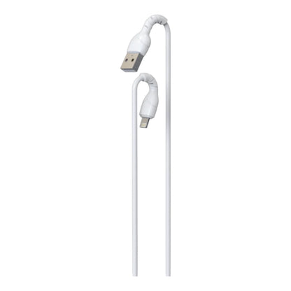 Cable devia usb devia lightning kintone series economico ec406 color blanco