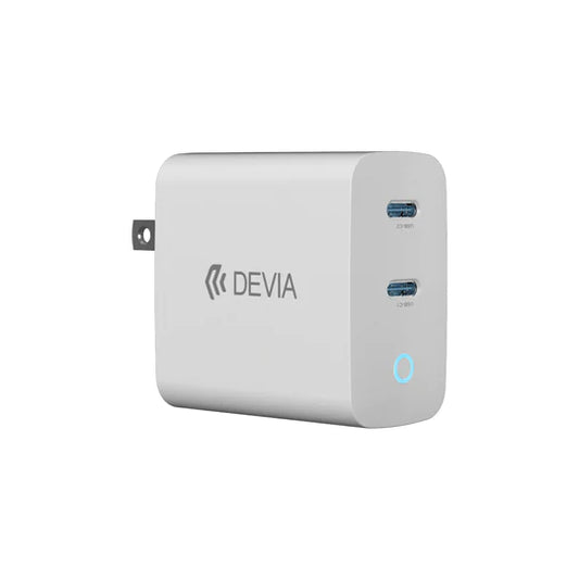 Devia Quick Charge Extreme Speed ​​Series Pd 45W 2C White Charger