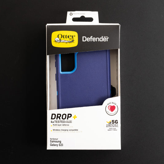 Otterbox Defender Samsung S23 Protective Cases Blue