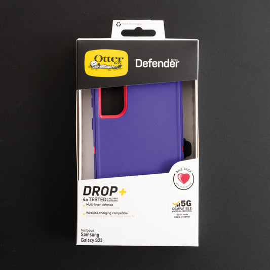 Otterbox Defender Samsung S23 Protective Cases Purple/Pink