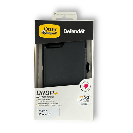 Case OtterBox Defender | Apple iPhone 13 | Negro
