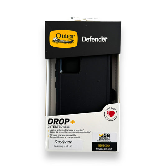 estuche proteccion otterbox defender samsung a54 color negro