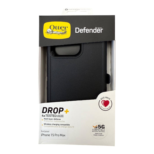 Case OtterBox Defender | iPhone 15 Pro Max | Negro