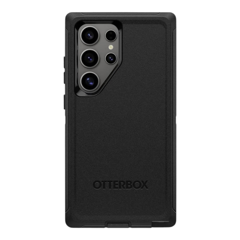 Estuche otterbox defender con clip color negro modelo  samsung s24 ultra