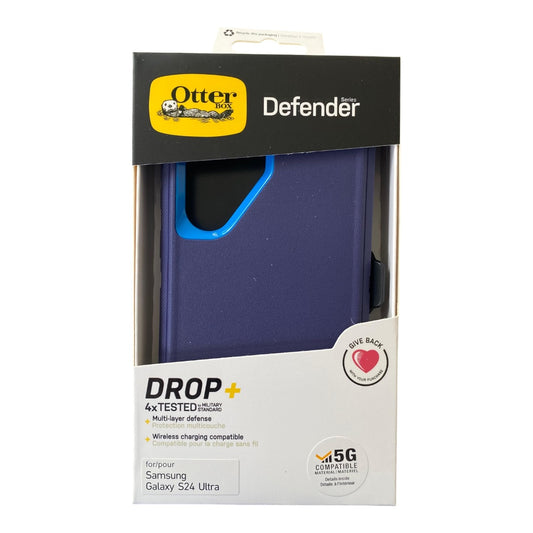 Estuche otterbox defender samsung s24 ultra color azul