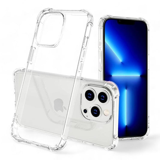 Estuche transparente el rey hard case apple iphone 15 pro color transparente