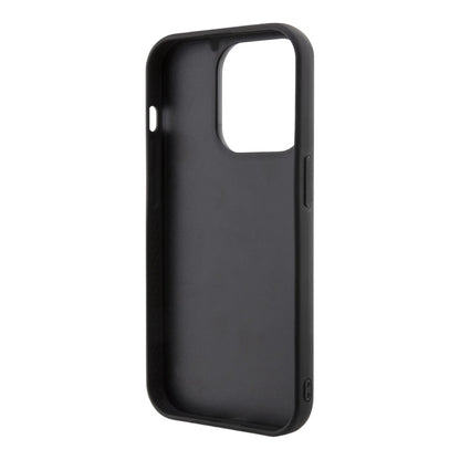 Estuche karl lagerfeld hard case iphone 15 pro - rubber black hard case 3d ikonik nft color negro