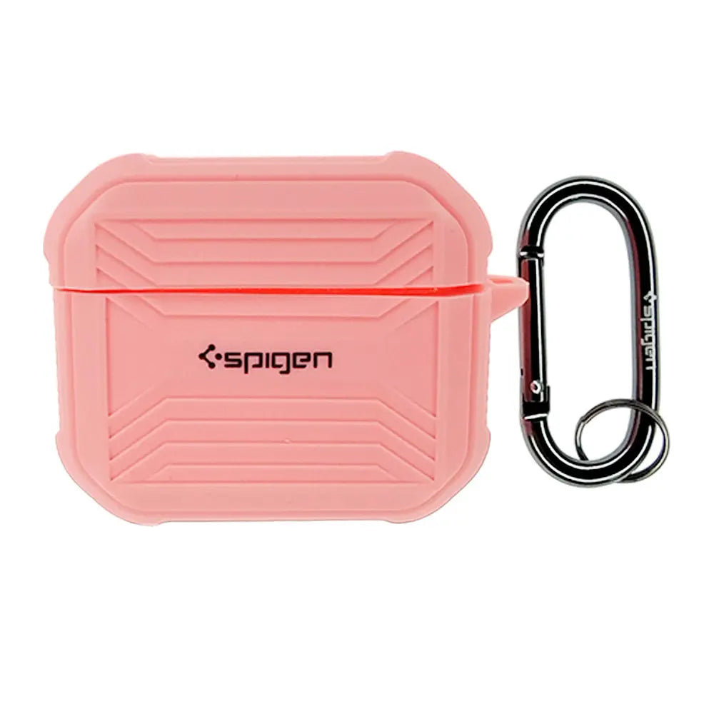 Estuche spigen airpods 3 tough armor color rosado DIGITALSHOP