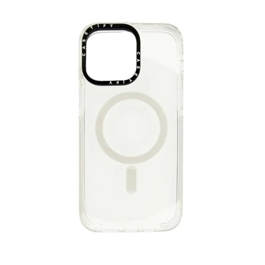 Estuche Casetify Magsafe Iphone 15 Pro Color Blanco DIGITALSHOP