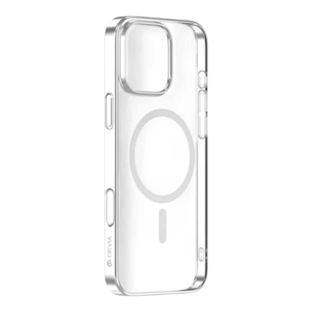 Devia magsafe iphone 16 glimmer magnetic series case (pc) gray color