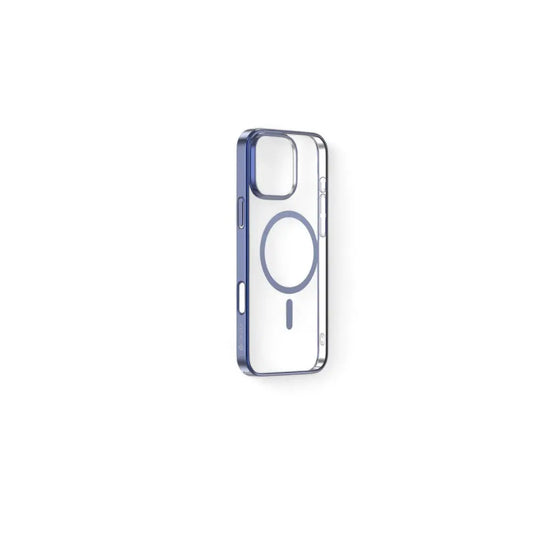 Estuche devia magsafe iphone 16 glimmer magnetic series case(pc) color azul DIGITALSHOP