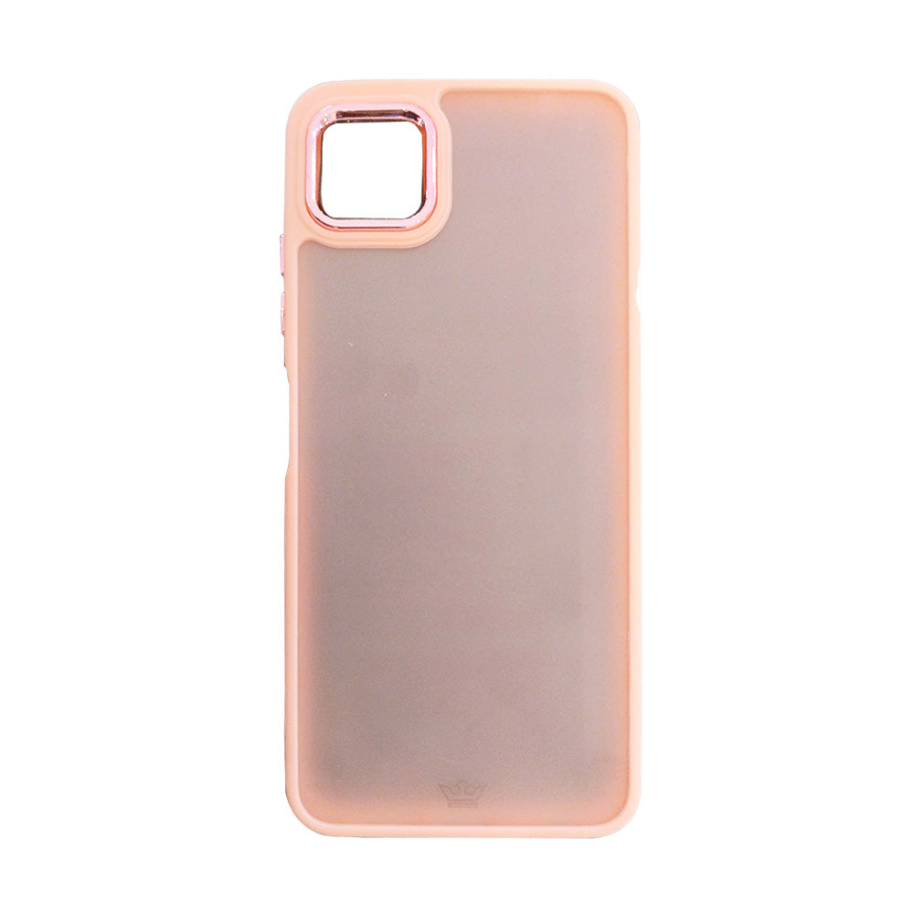 Estuche clasico el rey marco samsung a22 color rosado