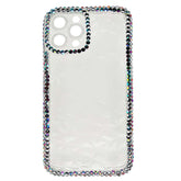 Estuche El Rey Marco Iphone 14 Pro Max Diamantes Color Transparente