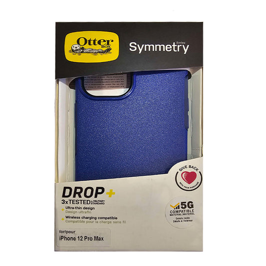 Estuche clasico otterbox symmetry apple iphone 12 pro max color azul