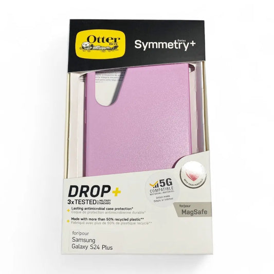 Estuche otterbox symmetry magsafe samsung s24 plus color rosado DIGITALSHOP