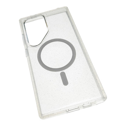 Estuche otterbox symmetry magsafe samsung s24 plus glitter color transparente / rosado