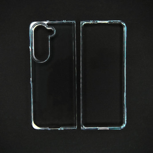 estuche transparente spigen thin fit samsung z fold 5 color transparente