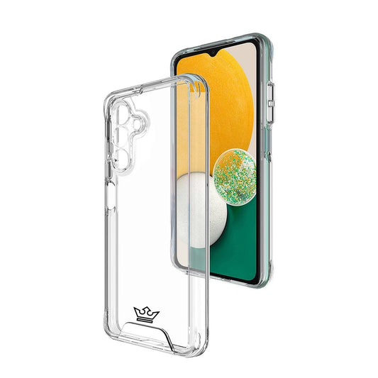 The king case with buttons samsung a05s transparent color
